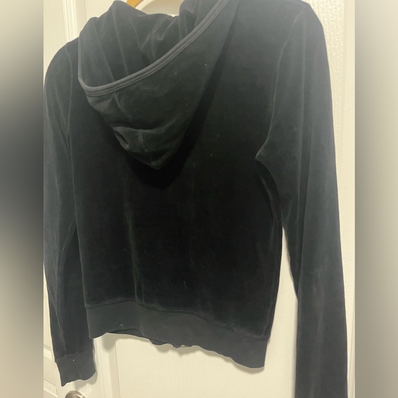 Juicy Couture Vintage Black Velour Jacket - Picture 4 of 9
